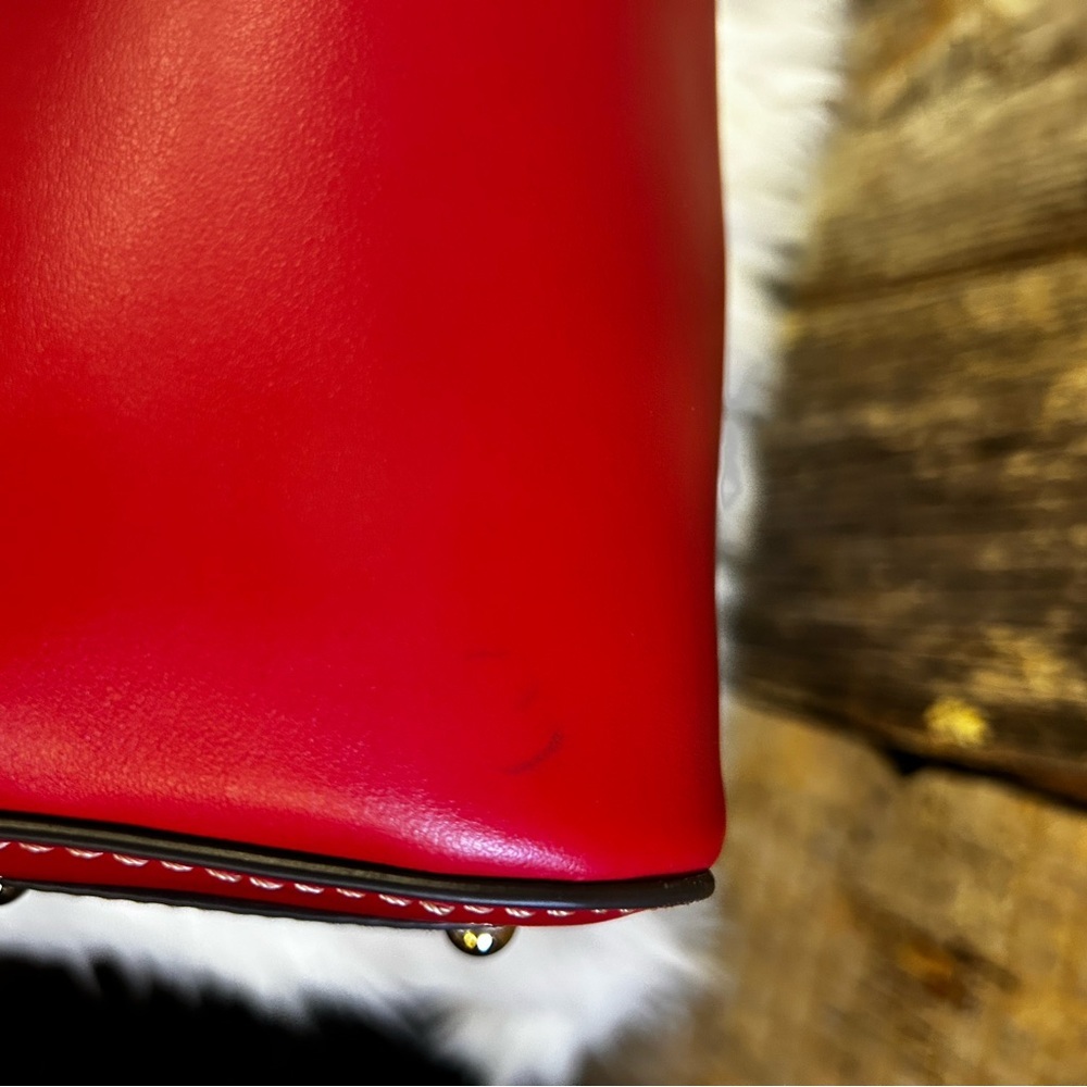 Dooney & Bourke Wexford Small Helena Red BAG - Picture 8 of 16